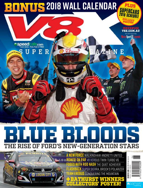 Журнал V8X Supercar issue 102 2018